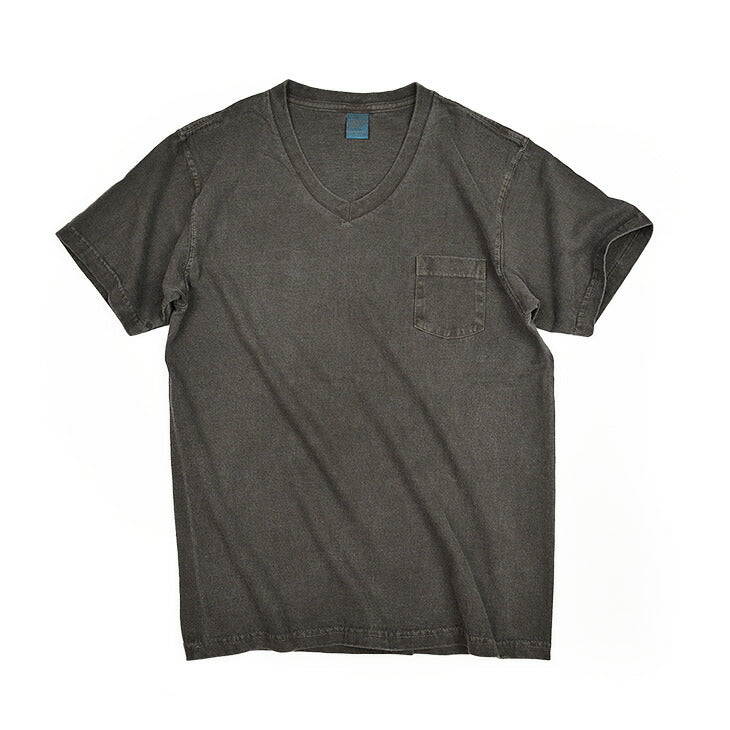 GOOD ON / GOST1408 Short sleeve V-neck pocket T-shirt