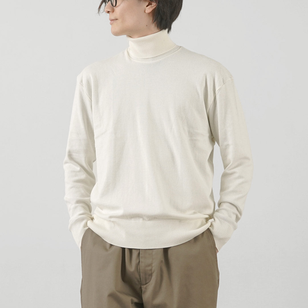 GICIPI / TIGRE Turtle Neck Relaxed Fit Knit Sewn