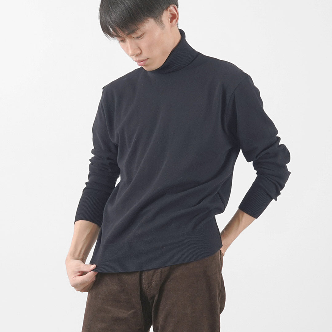 GICIPI / TIGRE Turtle Neck Relaxed Fit Knit Sewn