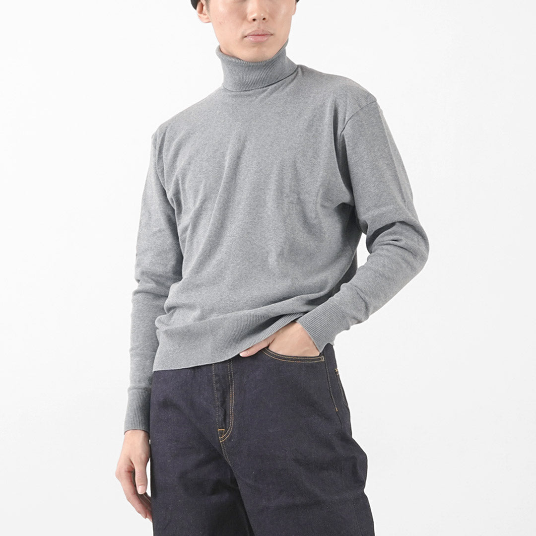 GICIPI / TIGRE Turtle Neck Relaxed Fit Knit Sewn