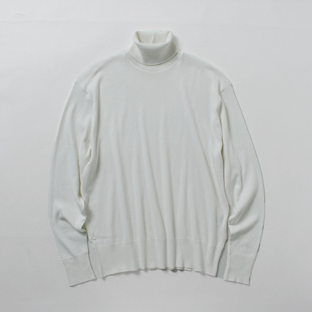 GICIPI / TIGRE 宽松针织和缝制高领衫