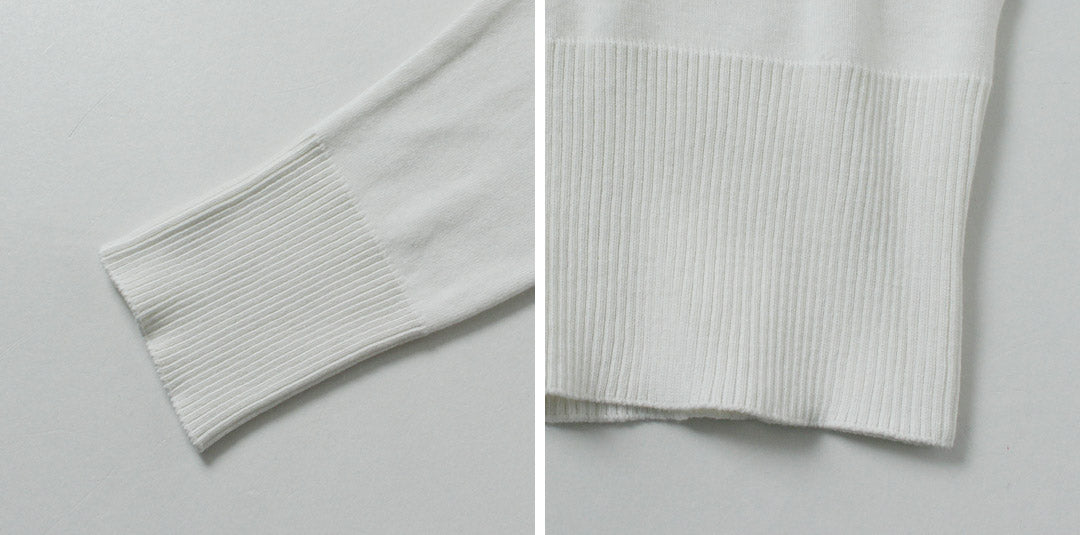 GICIPI / TIGRE 宽松针织和缝制高领衫