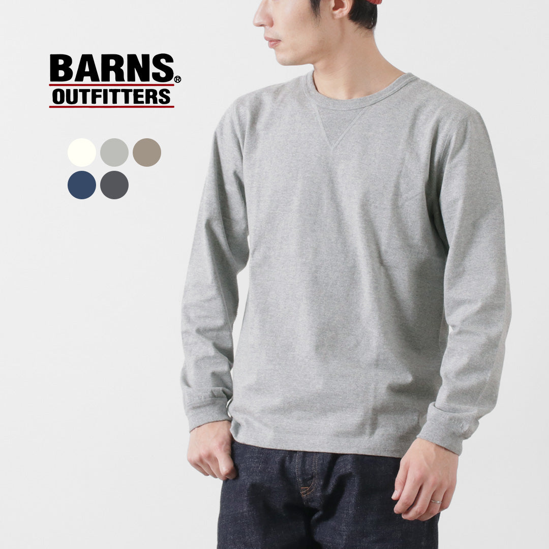 Barns / Cozun Knit Vintage Camiseta de cuello de manga larga