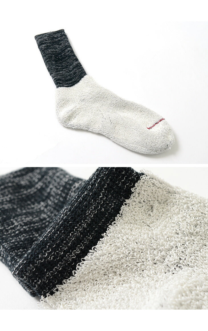 ROTOTO / R1066 Japanese Paper Pile Socks