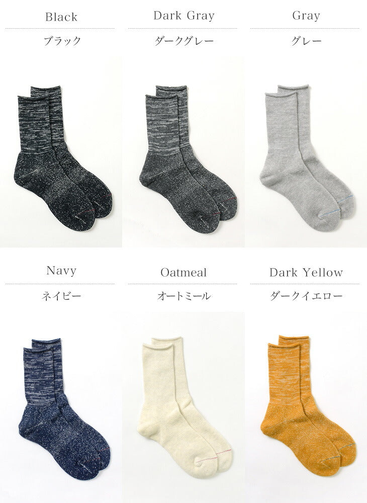 ROTOTO / R1066 Japanese Paper Pile Socks