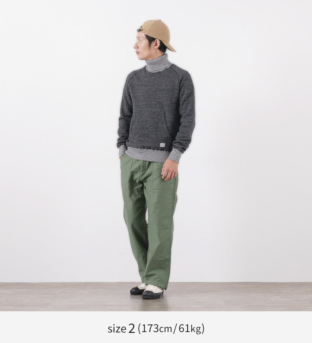 Kepani / Manchester 3 Turtleneck 스웨트 셔츠