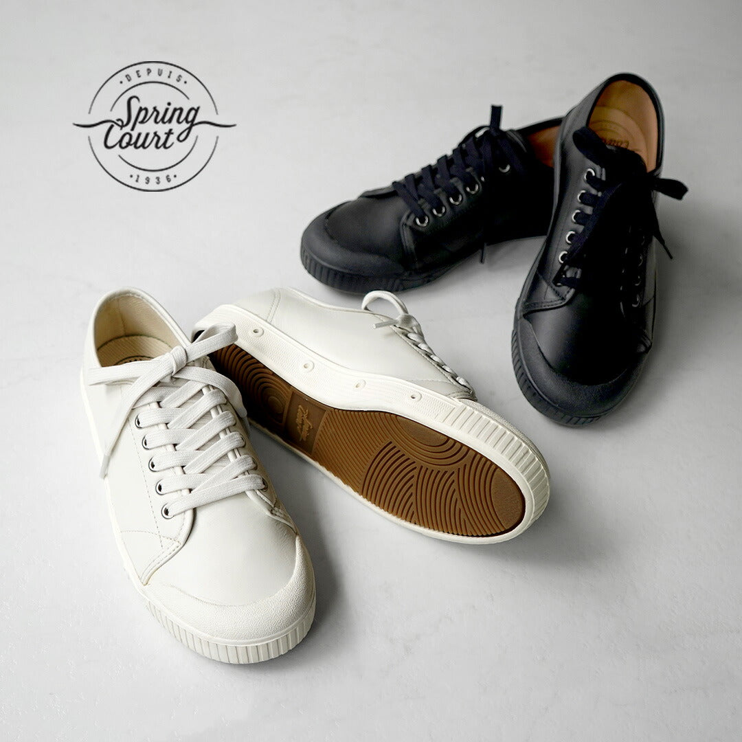 SPRING COURT / G2 低帮皮革运动鞋