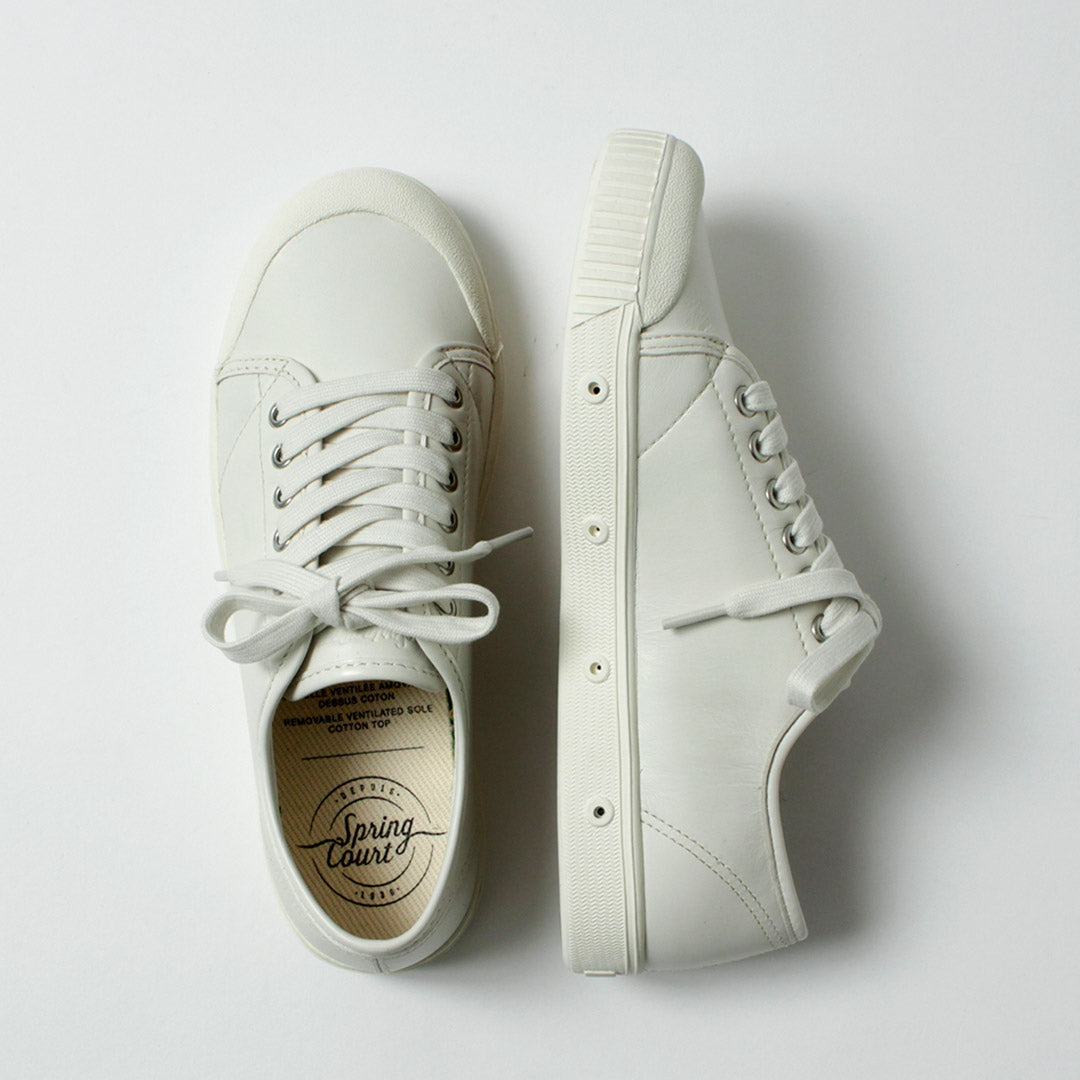 SPRING COURT / G2 低帮皮革运动鞋