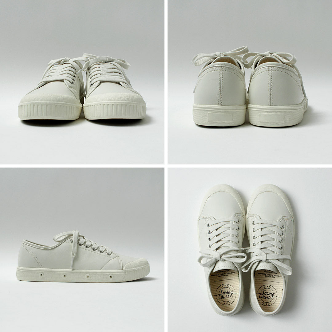SPRING COURT / G2 低帮皮革运动鞋