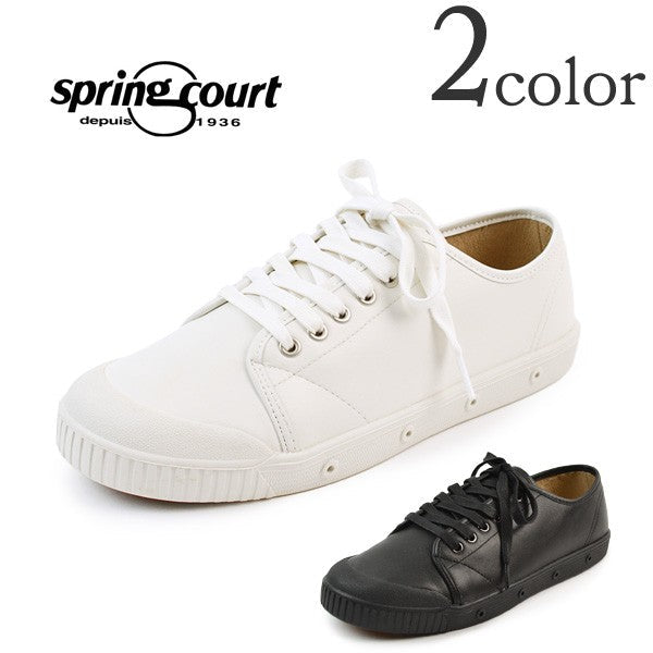 SPRING COURT / G2 Low Cut Leather Sneakers