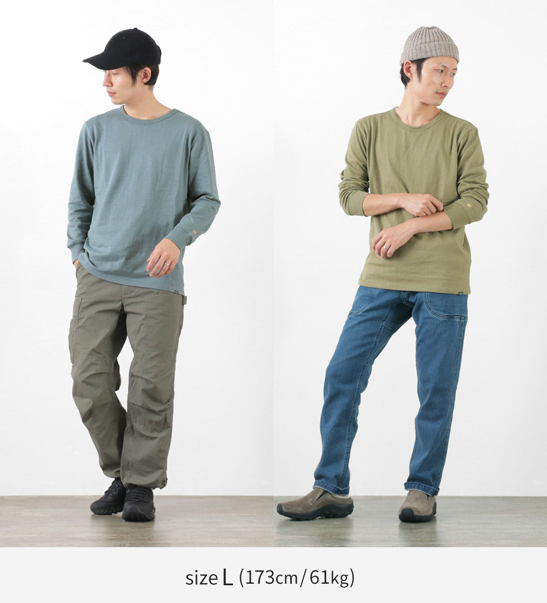 GOHEMP / SUN BLEND WARMER BASIC L/SL T-Shirt