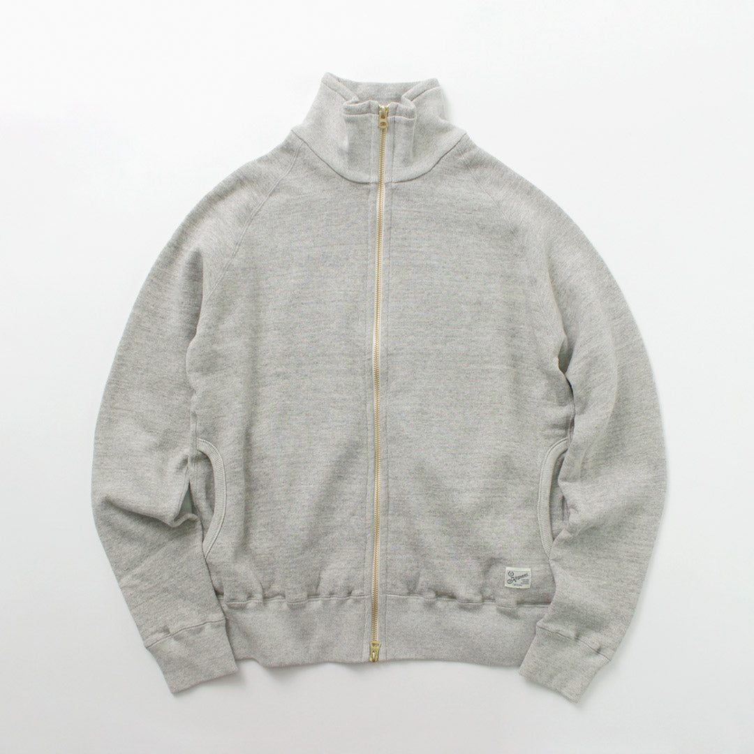 KEPANI / Great Smoky Raffy-Lined Stand-Neck Sweat Jacket