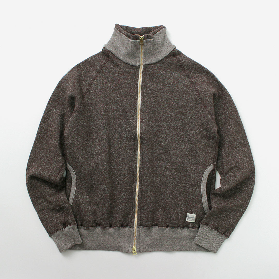 KEPANI / Great Smoky Raffy-Lined Stand-Neck Sweat Jacket