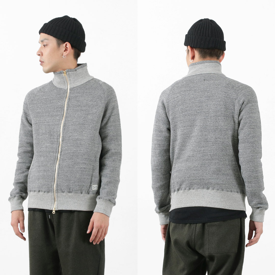 Kepani / Great Smoky Raffy Raffy Brossed Stand Neck Sweatshirt Veste