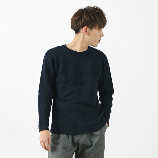 SOGLIA / LANDNOAH  British Wool Crewneck Sweater