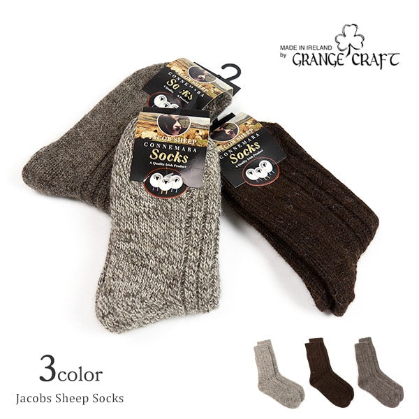 Chaussettes de laine de mouton Grange Craft / Jacob