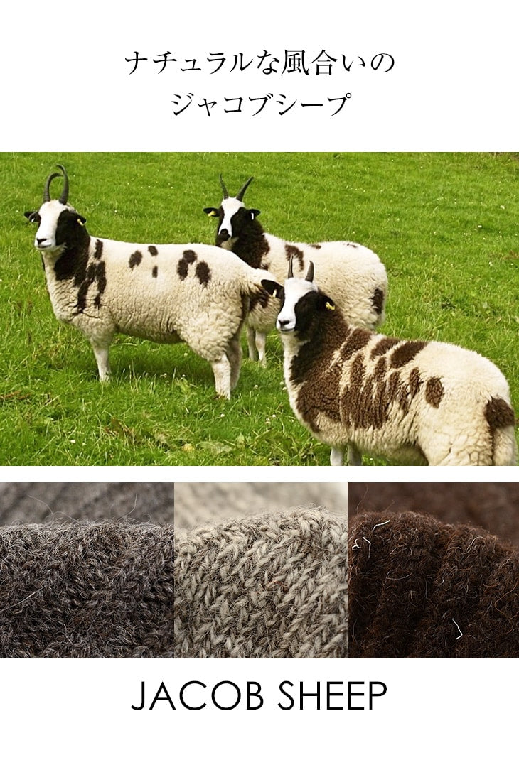 GRANGE CRAFT / Jacob Sheep Wool Socks