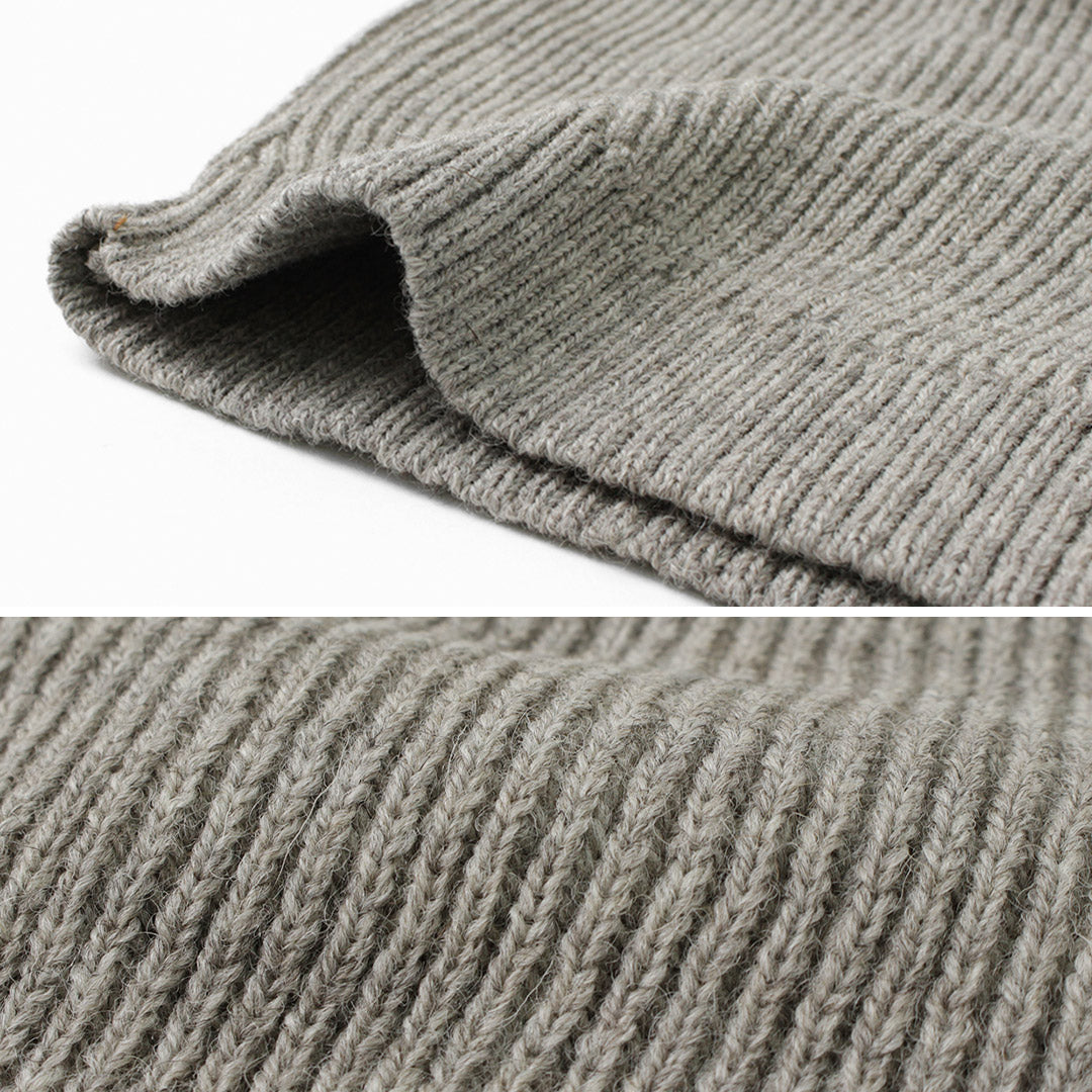 Kerry Woolen Mills / 7G 1PLY Pêcheur Crobib Crew Neck Treen