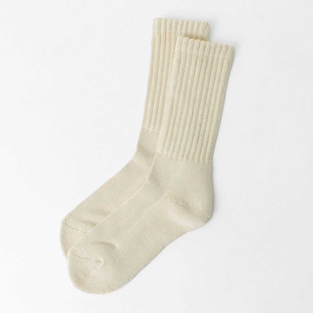 ROTOTO / R1334 Loose pile crew socks