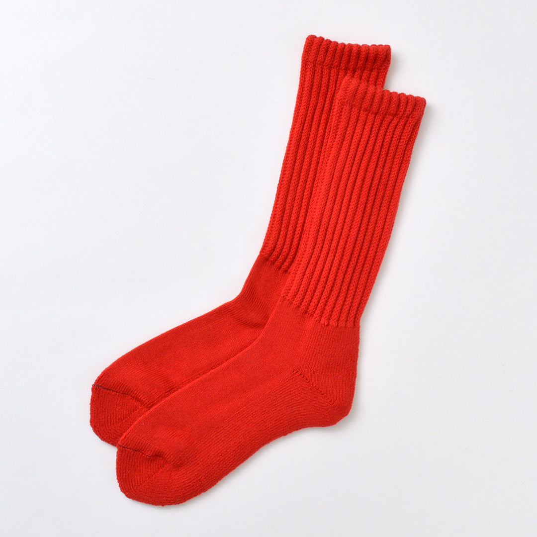 ROTOTO / R1334 Loose pile crew socks