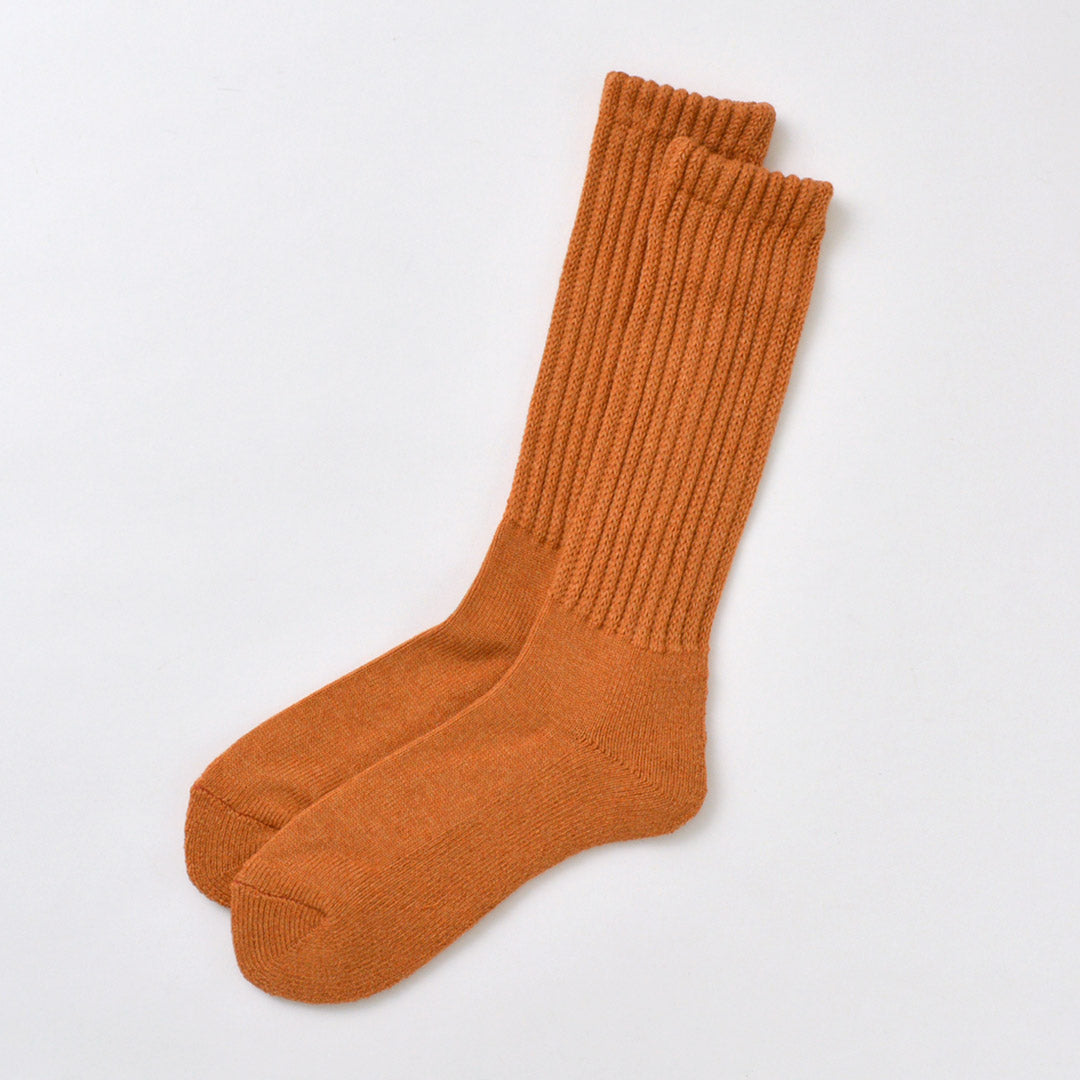 ROTOTO / R1334 Loose pile crew socks