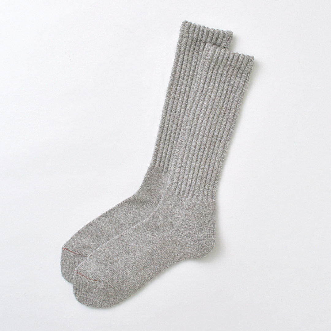 ROTOTO / R1334 Loose pile crew socks