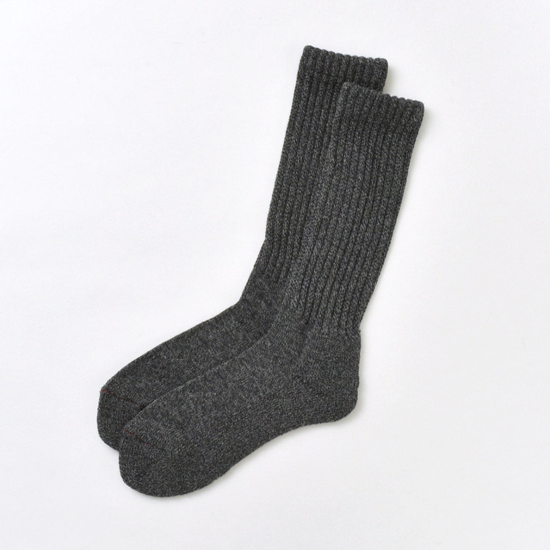 ROTOTO / R1334 Loose pile crew socks