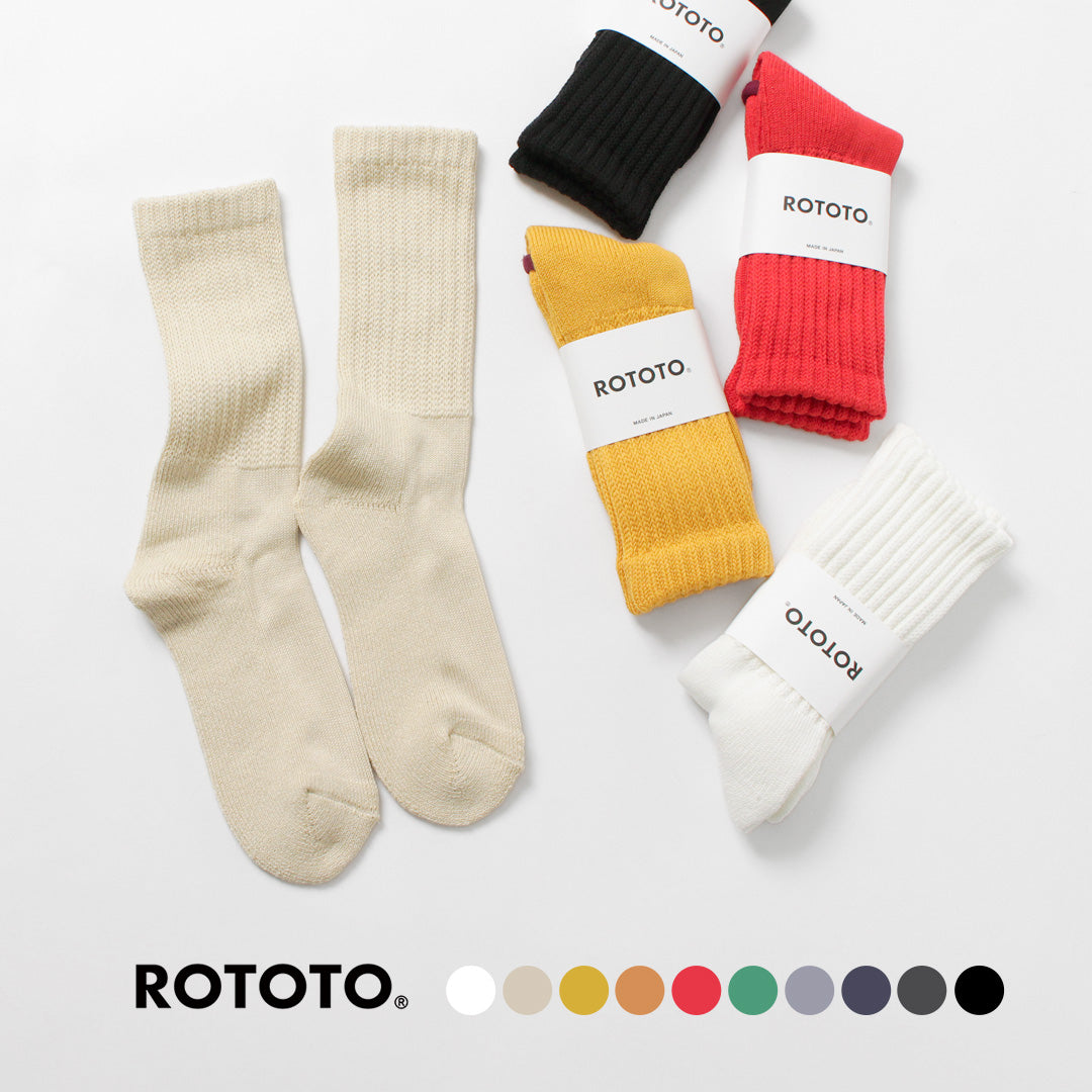 ROTOTO / R1334 Chaussettes à poils amples