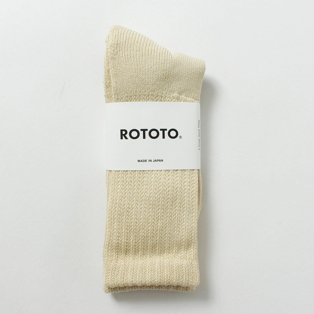 ROTOTO / R1334 Chaussettes à poils amples