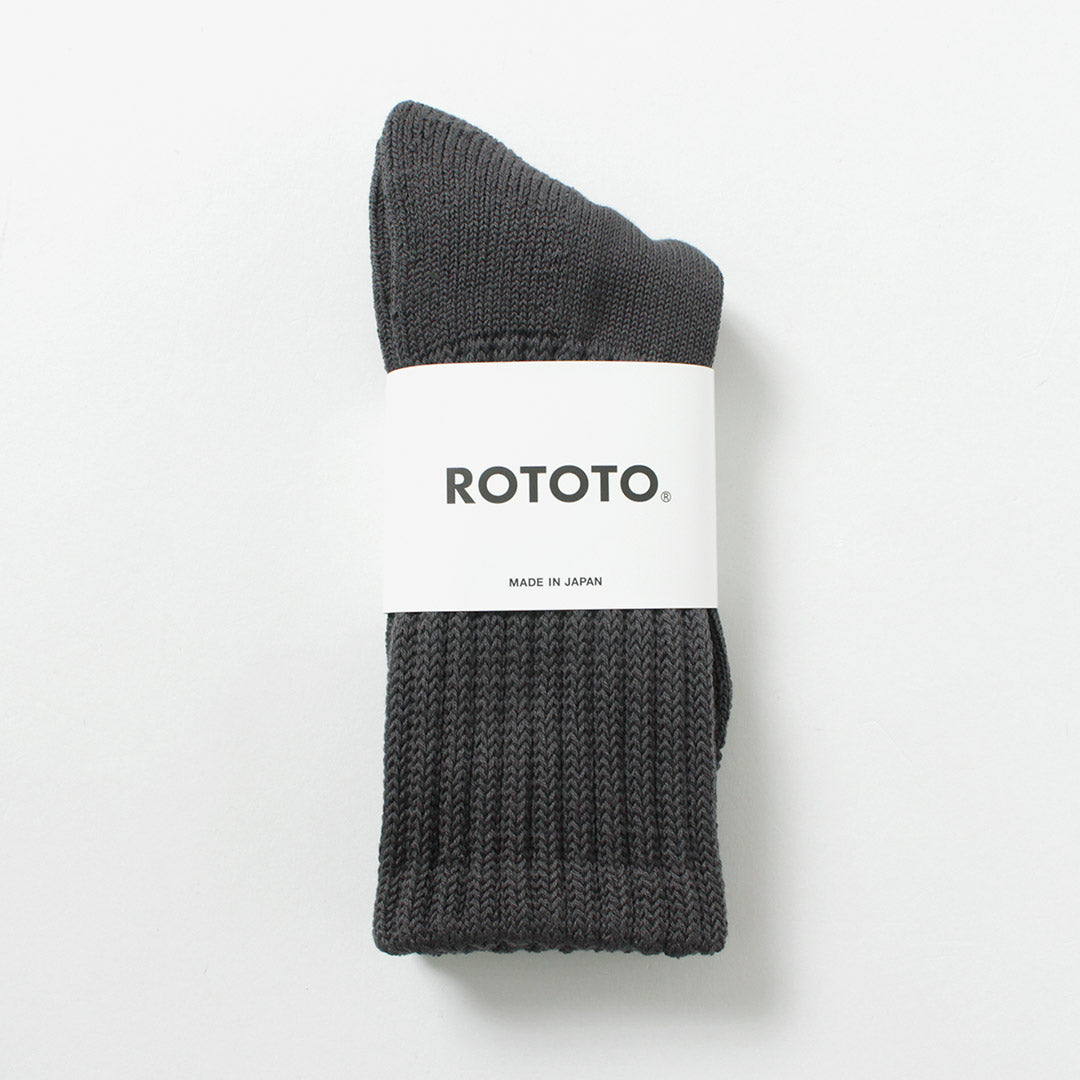 ROTOTO / R1334 Chaussettes à poils amples