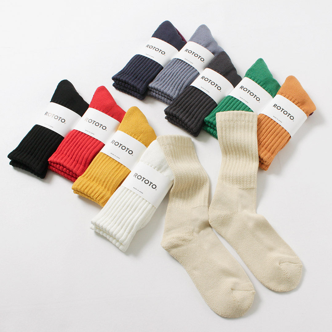 ROTOTO / R1334 Chaussettes à poils amples