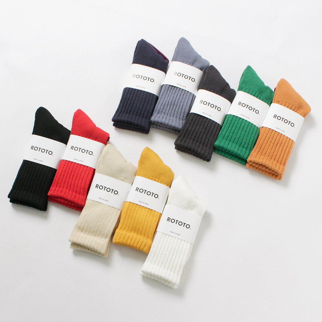 ROTOTO / R1334 Chaussettes à poils amples