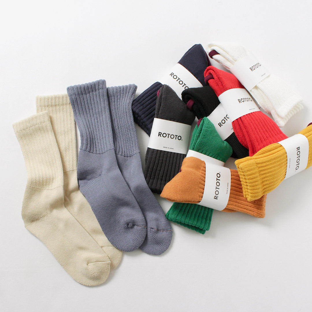 ROTOTO / R1334 Chaussettes à poils amples