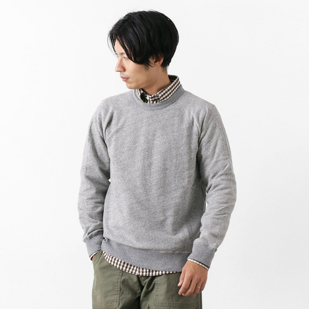 GOOD ON / Raglan Crew Sweatshirt