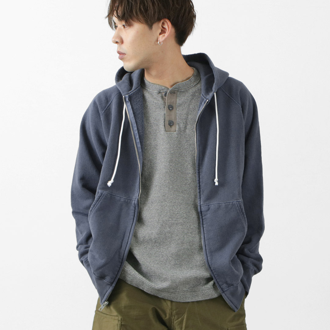 GOOD ON / Raglan Zip Hood Sweatshirt