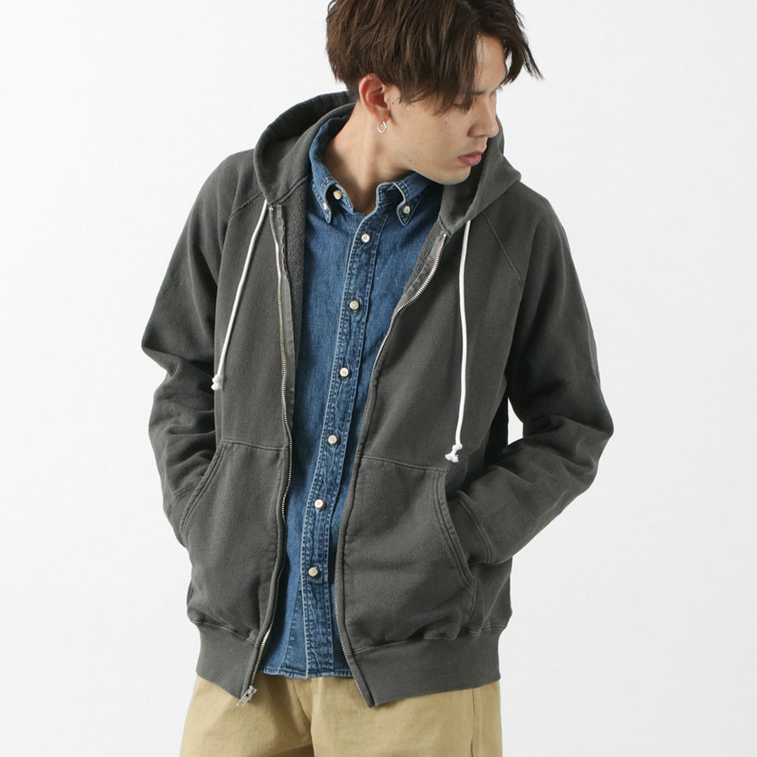 GOOD ON / Raglan Zip Hood Sweatshirt