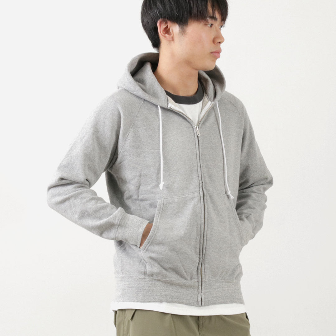 GOOD ON / Raglan Zip Hood Sweatshirt