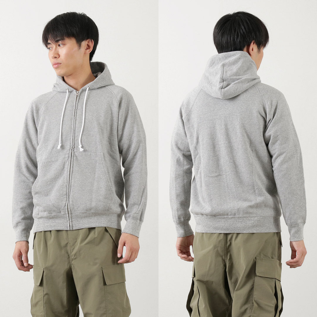 GOOD ON / Raglan Zip Hood Sweatshirt