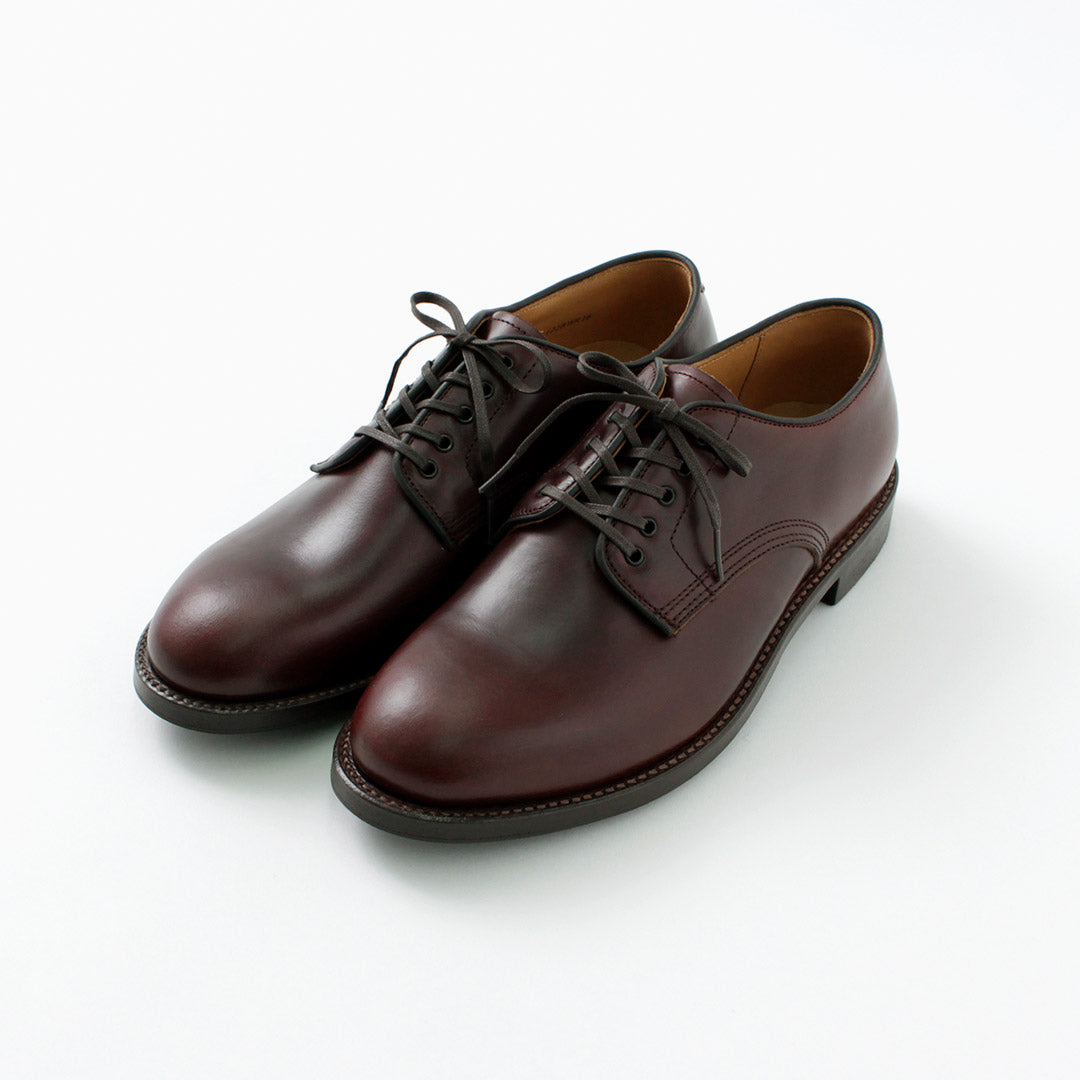 WHEEL ROBE / Plain Toe Derby Shoes