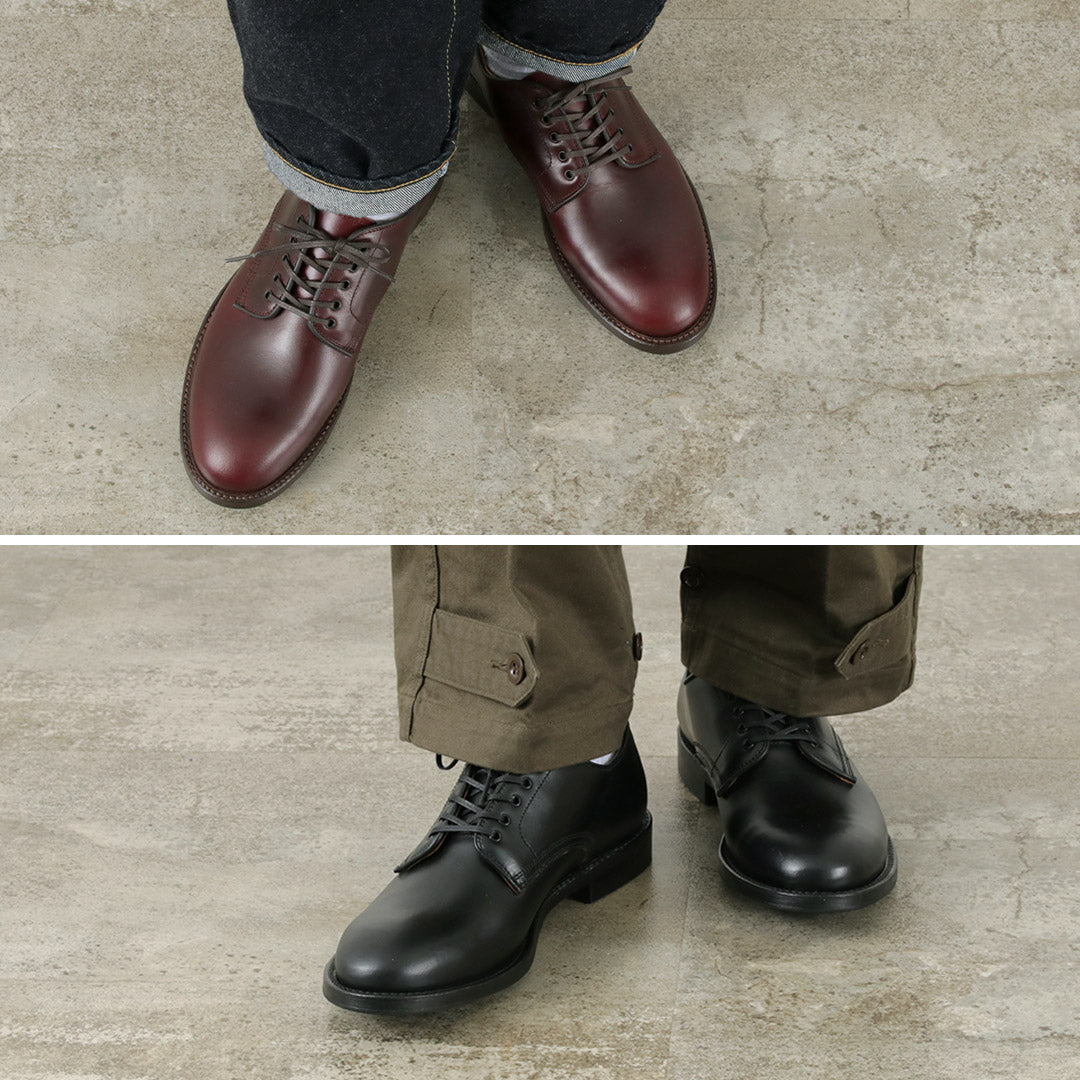 WHEEL ROBE / Plain Toe Derby Shoes