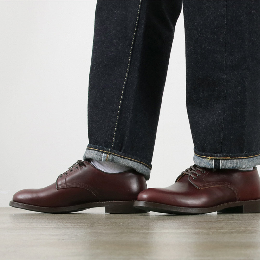 WHEEL ROBE / Plain Toe Derby Shoes