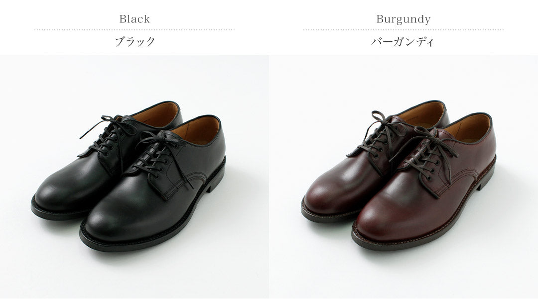 WHEEL ROBE / Plain Toe Derby Shoes