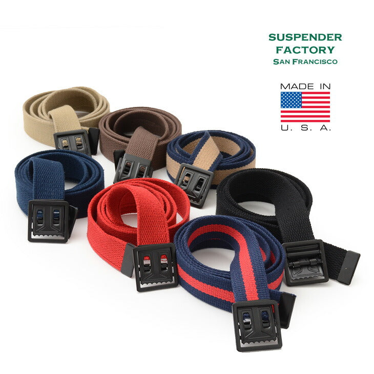 SUSPENDER FACTORY / Military Web Belt