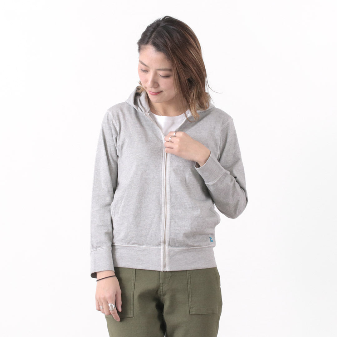 Buen tinte de pigmento de parka en / zip tee