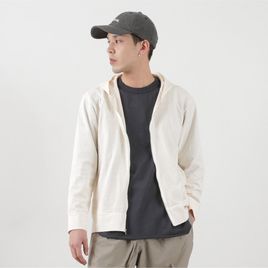 GOOD ON / Zip Tee Parka Pigment Dye