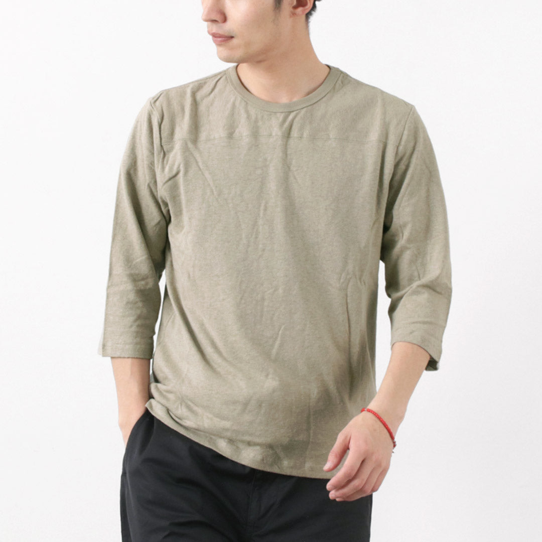 GOHEMP / Basic Football T-Shirt