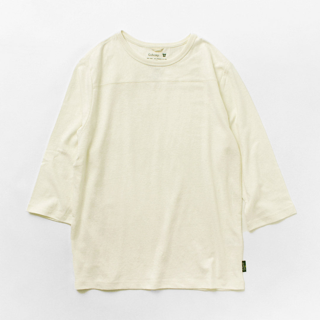 GOHEMP / Basic Football T-Shirt