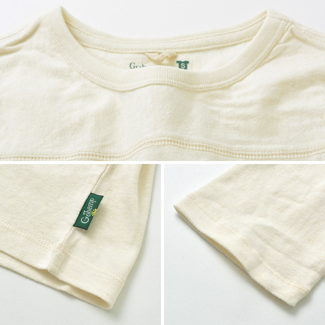 GOHEMP / Basic Football T-Shirt