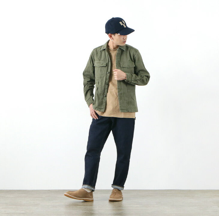 SANCA / 15.5 oz. denim tapered 5P pants