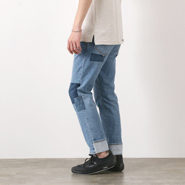 Remi relief / remake de denim pantalon facile